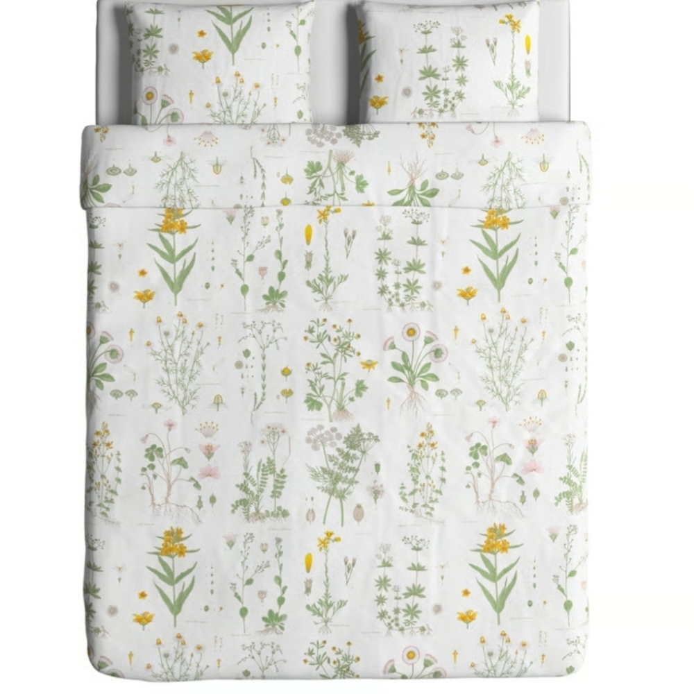 IKEA Botanical Standkrypa Print Duvet Cover
